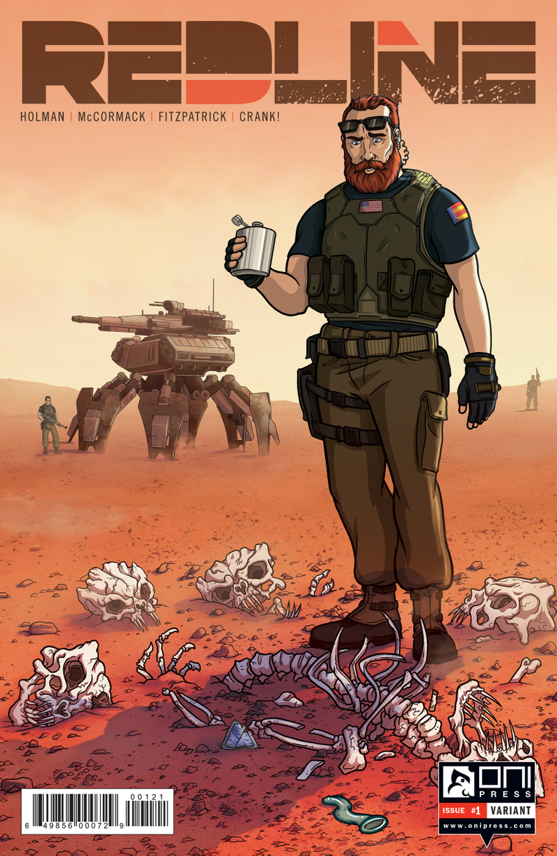 Image: Oni Press; variant by David Kuettel and Kat Stockton